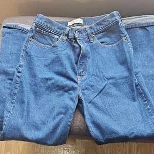 Abercrombie & Fitch Blue Wide Leg Jeans